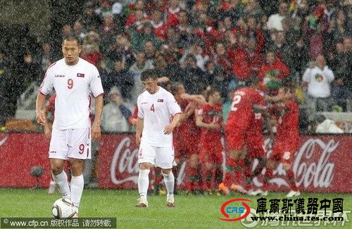 2010world杯小组赛G组次轮：葡萄牙Vs朝鲜