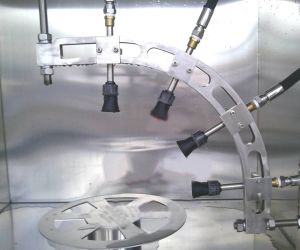 IPX9k欧洲标准热水冲刷淋雨试验箱